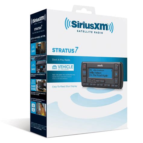 Siriusxm Stratus 7 Satellite Radio W Vehicle Kit Ebay