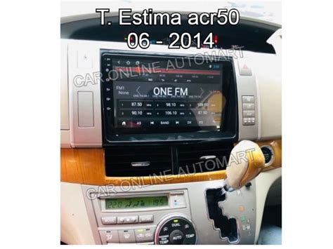 FOR TOYOTA ESTIMA ACR 50 BIG SCREEN ANDROID 12 MEDIA PLAYER WITH