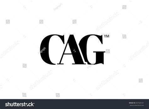 Cag Logo Branding Letter Vector Graphic Stock Vector (Royalty Free) 697505101 | Shutterstock