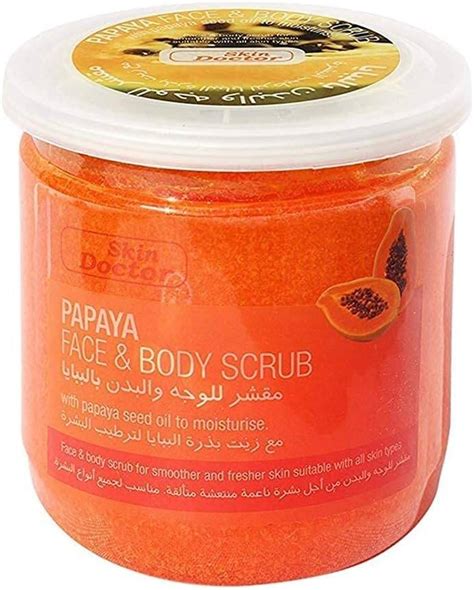 Skin Doctor Face And Body Scrub Papaya 500 Ml Buy Best Price In UAE