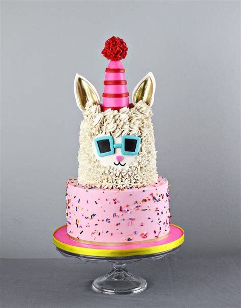 Llama Cake Cool Birthday Cakes Cake Cupcake Cakes