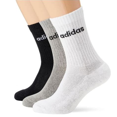 Pack de 3 Calcetines de Adidas Clásicos Linear Unisex Adidas