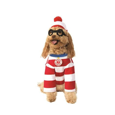 Where's Waldo Woof Dog Halloween Costume - Walmart.com