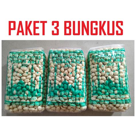 Jual 3 Bungkus Kacang Tanah Kupas Tuban Asli 350g Shopee Indonesia