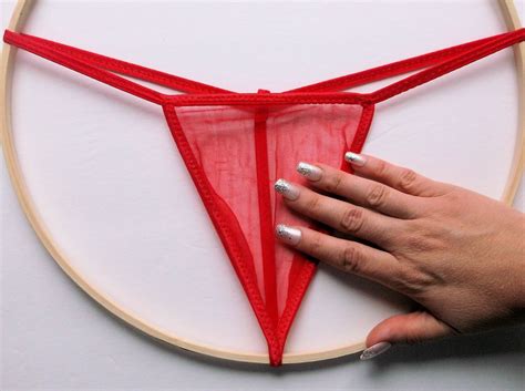 Men G String Thong Super Naked Sheer Vibrant Color Stocking Etsy