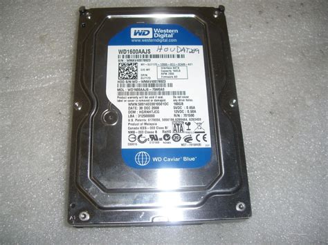 Western Digital WD1600AAJS-75M0A0 WD1600AAJS 160GB SATA Hard Drive ...