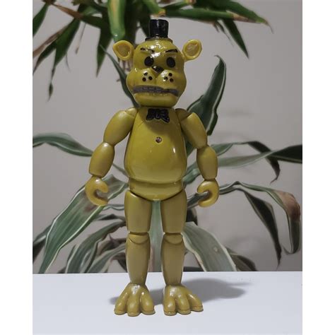 Lindo Boneco Five Nights At Freddy Animatronic Fnaf Golden Freddy Cm