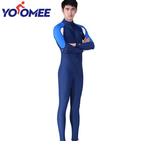 Yoomee Men Women Wetsuit Sunscreen UPF50 Lycra Swim Wet Suit Dive