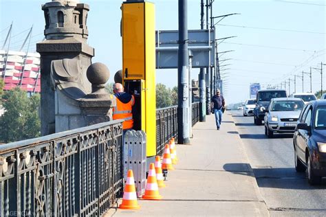 Fotoradary na moście Poniatowskiego ZDM stanęły za zgodą konserwatora