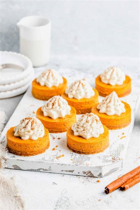 Pumpkin Cheesecake Bites Recipe Table For Two