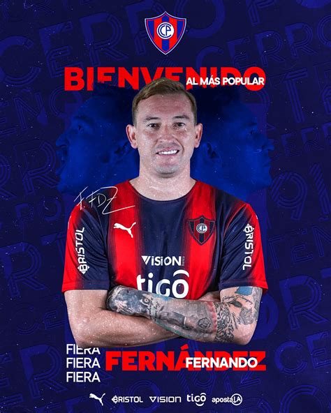 La Deportiva 1120 AM Fernando Fernández es nuevo jugador de Cerro Porteño