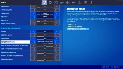 Fortnite Performance Mode Boosts Pc Fps Epic Games Store