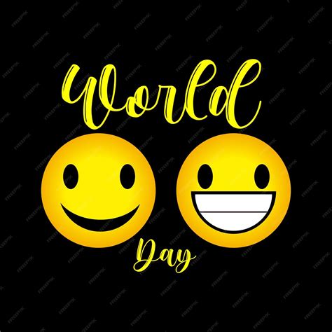 Premium Vector | World smile day