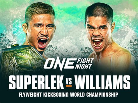 Prime Video One Fight Night Superlek Vs Williams On Prime Video