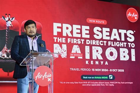 Airasia X To Launch Kuala Lumpur Nairobi Service Its Sole African