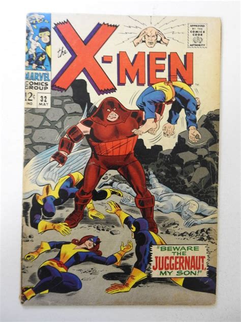 The X Men 32 1967 VG Condition 1 In Cumulative Spine Split Comic