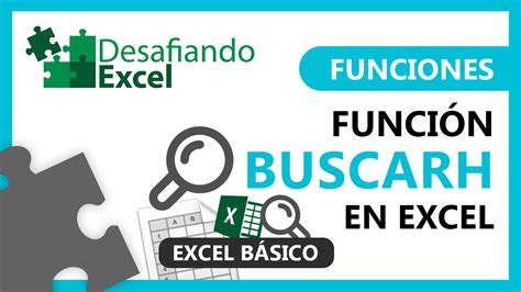 Función BUSCARH en Excel Desafiando Excel