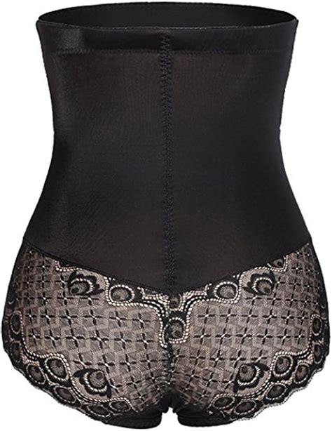 Charmley Femme Dentelle Culotte Gainante Taille Haute Sculptante