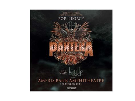 Pantera With Special Guest Lamb Of God ScoopOTP