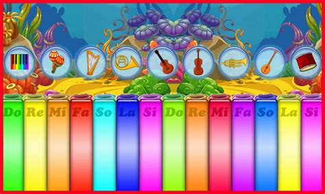 Скачать Музыка и Пианино детская игра 1.2 для Android