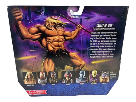 Masters Of The Universe Masterverse Revelation Savage He Man Action