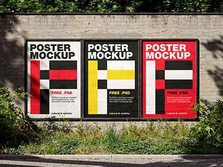 Best Free Poster Mockups