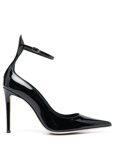 Giuseppe Zanotti Scarpin Bico Fino Envernizado Salto 10cm Farfetch