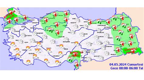 May S T Rkiye Geneli Hava Durumu Kuvvetli Sa Anak Ve R Zgar