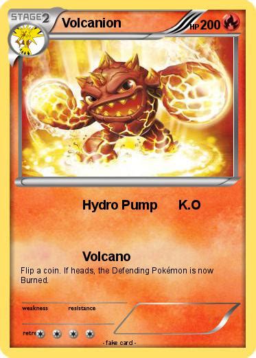 Pokémon Volcanion 38 38 - Hydro Pump K.O - My Pokemon Card