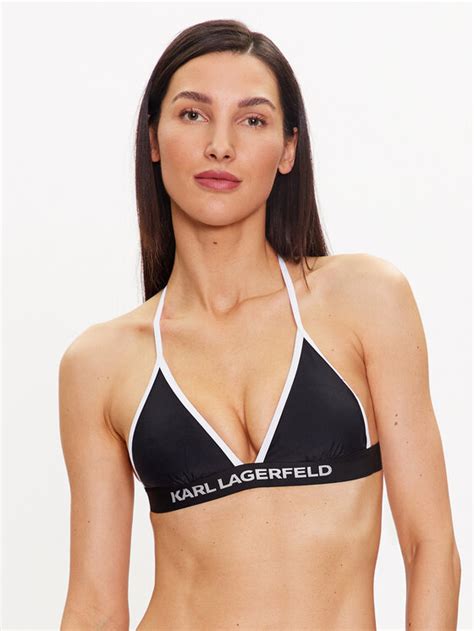 KARL LAGERFELD Haut De Bikini 230W2234 Noir Modivo Fr