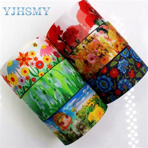 Yjhsmy H 17523 95810 Yards25 Mm Cartoon Flower Thermal Transfer