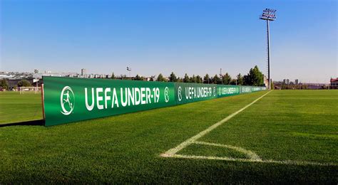 UEFA | billboard on side of soccer field | Front Signs