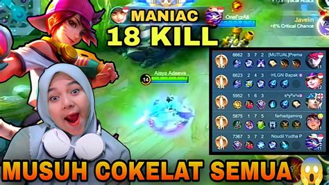 18 Kill Maniac Wanwan Dilepas Musuh Dapat Cokelat Gameplay Wanwan