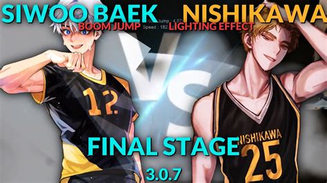 The Spike Volleyball Siwoo Baek Vs Nishikawa Final Stage The