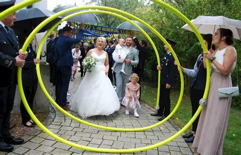 Hochzeit In Stamsried Das Brautpaar Katrin Und Michael Feierte Seine