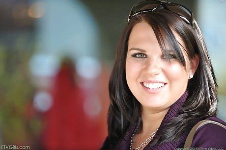 Big Breasted Brunette Pulls Down Her Panties To Reveal That MEATY Ass FTV Girls