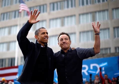 Barack Obama and Bruce Springsteen team up for new Spotify podcast ...