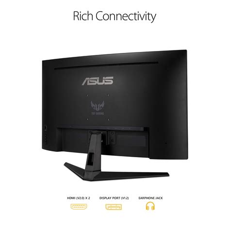 ASUS TUF Gaming 32 1440P HDR Curved Monitor VG32VQ1B QHD 2560 X