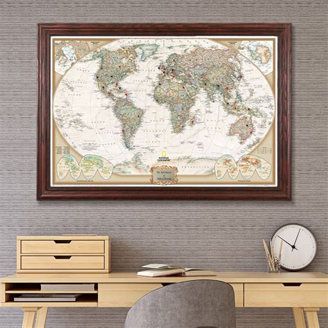 National Geographic Wall Map Mural