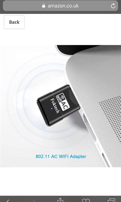 NEW Foktech Wifi Dongle AC600 802 11ac Dual Band 5GHz Mini Wireless