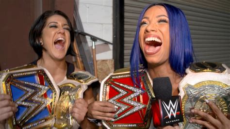 Sasha Banks & Bayley are ready to celebrate: WWE Network Exclusive ...