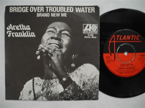 ARETHA FRANKLIN Bridge Over Troubled Water 45 7 Single 1971 Sweden VG