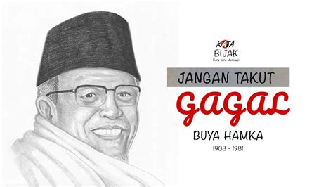 Kumpulan Kata Bijak Buya Hamka Jangan Takut Gagal Tentang Kehidupan