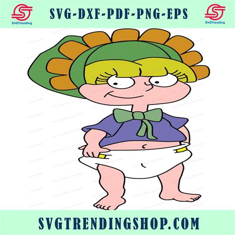 Angelica Pickles Rugrats Svg 11 Svg Dxf Cricut Silhouette Cut File