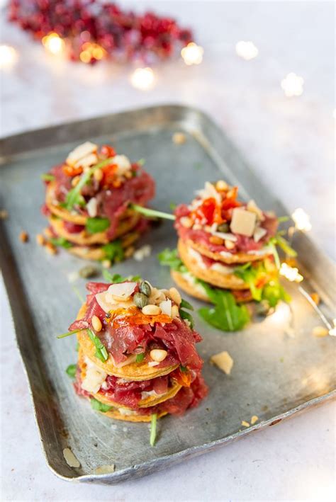 Carpaccio Torentjes Brenda Kookt Voorgerechten Kerstdiner Recepten