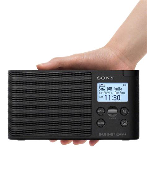 Sony XDR S41D DAB DAB Radio Black Premier Man