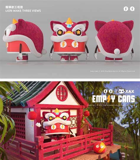 Empty Can Ip On Behance Designer Toys Art Toy Character Design