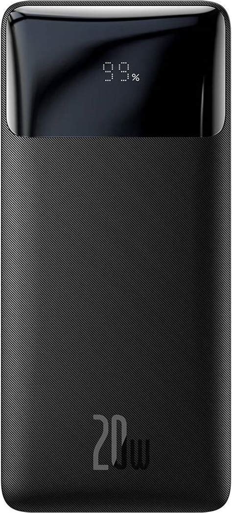 Baseus Bipow Fast Charging Power Bank Mah W Black Overseas