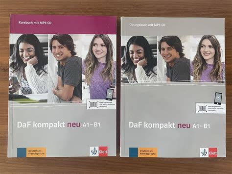 DaF kompakt neu A1-B1 (Kursbuch + Übungsbuch) (Neu und originalverpackt ...