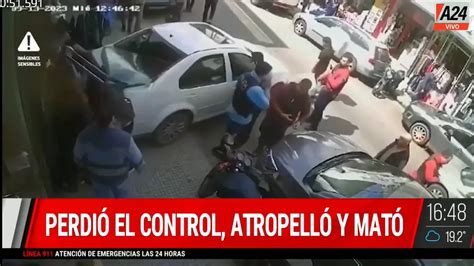 Floresta Perdió El Control De Su Auto Atropelló A Una Mujer Que Miraba Vidrieras Y La Mató